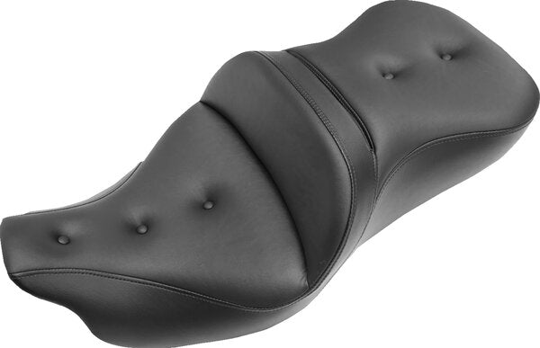 SADDLEMEN Pillow-Top Roadsofa™ Seat - Black - Flh/Flt 99-07 - 08010944