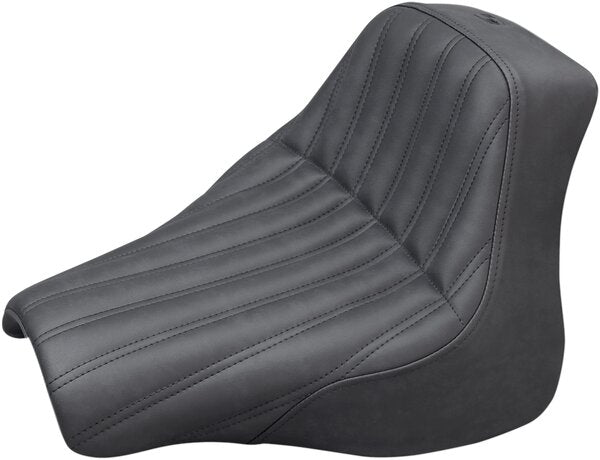 SADDLEMEN Knuckle Renegade Solo Seat - Black - Fx 18-23 - 08020944