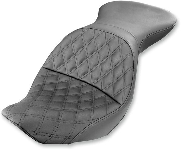 SADDLEMEN Explorer Seat - Lattice Stitched - 3.3 Gallon Tanks - Xl 04-20 - 08040665