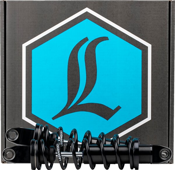 LEGEND SUSPENSION Revo Heavy-Duty Tri-Glide - Black - 13Inch - 13101209