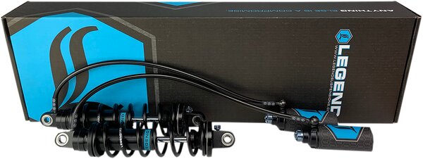 LEGEND SUSPENSION Revo Arc Remote Reservoir Shocks - 13Inch - Standard - Clear - 13101926