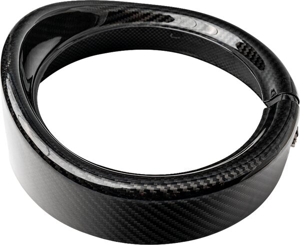 SLYFOX Headlight Trim W/ Visor - 7" - Matte - 20012734