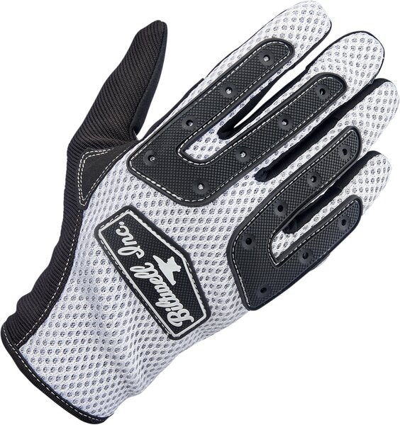 BILTWELL Anza Gloves - White - Large