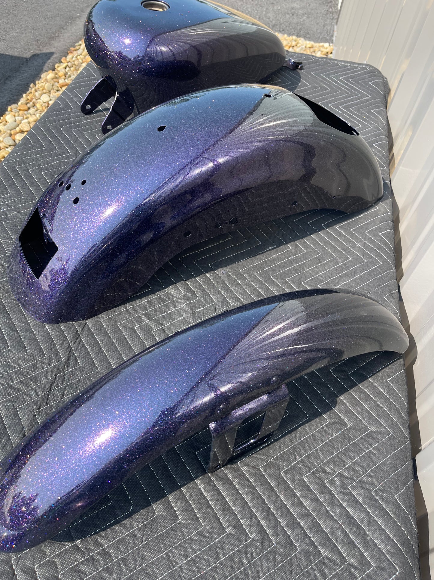 HARDKNOCK Tin Set 04-21 Sportster - Custom Powder Coating