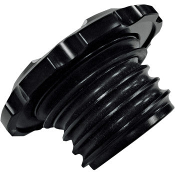 Gas Cap - Techno - Black - Harley-Davidson