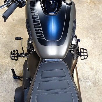 Mini Floorboards - Black - Softail
