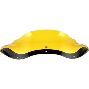 Kolor Flare™ Windshield - 8" - Yellow - FLTR