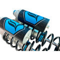 LEGEND SUSPENSION Revo Arc Piggyback Shocks - 14Inch - Standard - Clear - 99-17 Dyna - 13101940