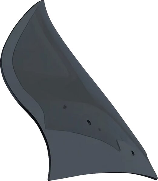Flare™ Windshield - 12" - Dark Smoke - FLTRX
