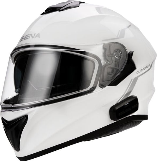 SENA OutForce Helmet - Glossy White - Small