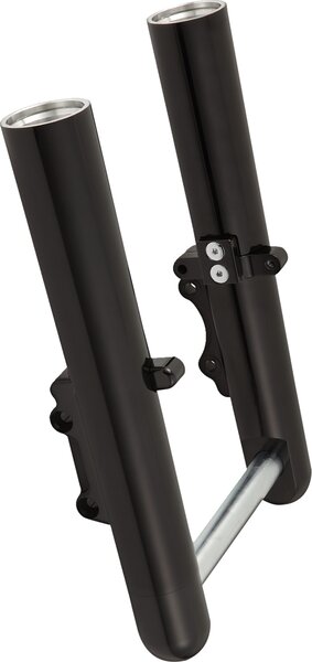 Fork Legs - Black - Smooth - Dual Disc