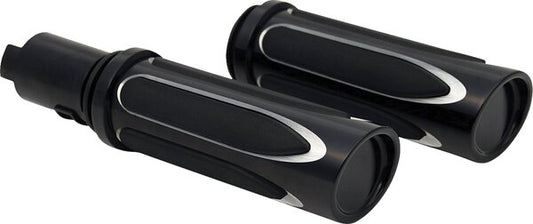 Deep Cut Comfort Series Grips - TBW - Black