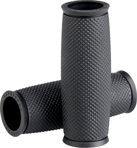 BILTWELL Replacement Alumicore Grip Sleeves - 1" - Recoil - Black