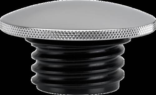 Gas Cap - Knurled - Chrome - Harley-Davidson