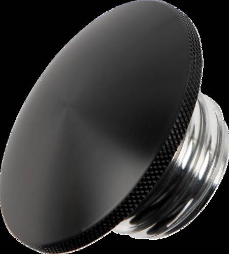 Gas Cap - Knurled - Black - Harley-Davidson