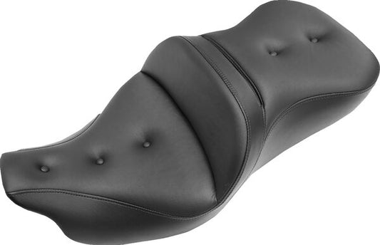 SADDLEMEN Pillow-Top Roadsofa™ Seat - Black - Flh/Flt 99-07 - 08010944