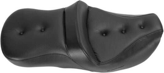 SADDLEMEN Pillow Top Roadsofa™ Seat - Heated - Black - Flh/Flt 08-24 - 08010967