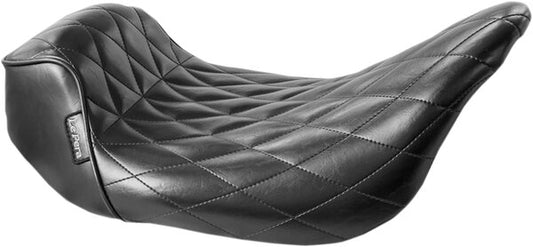 LE PERA Sprocket Solo Seat - Diamond - Black - Fl 08-23 - 08011088