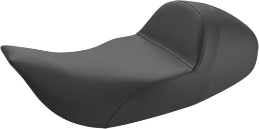 SADDLEMEN Solo Seat - Low - Plain - Flhr/Flhx 97-07 - 08011335
