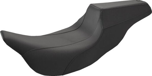 SADDLEMEN Fxr Division Signature Series Seat - Black W/ Gripper - Flh/Flt 08-23 - 08011381