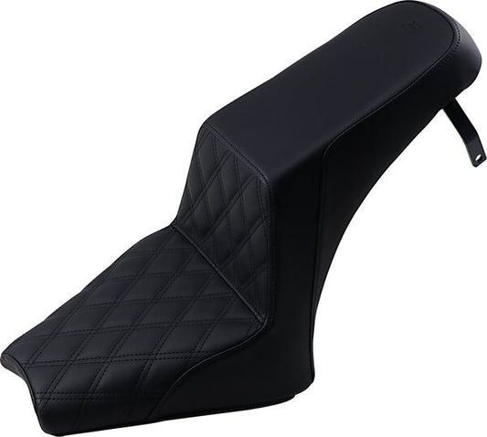 SADDLEMEN Step-Up Seat - Gripper Lumbar - Black - Fl 23-24 - 08011683