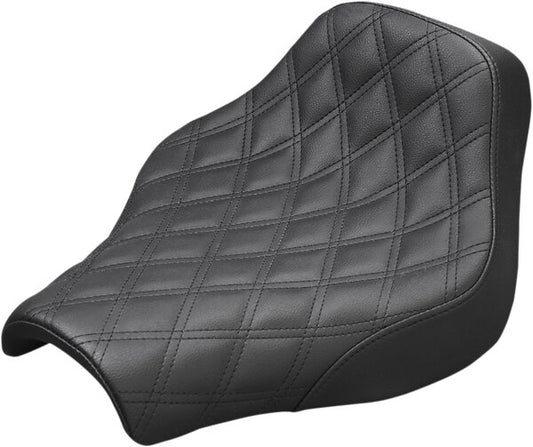 SADDLEMEN Renegade Solo Seat - Lattice Stitched - Brown - Fxbr/S 18-20 - 08021177