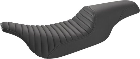 SADDLEMEN Profiler™ Tuck-N-Roll Seat - Black - Fxd 04-05 - 08030477
