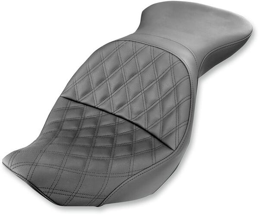 SADDLEMEN Explorer Seat - Lattice Stitched - 3.3 Gallon Tanks - Xl 04-20 - 08040665