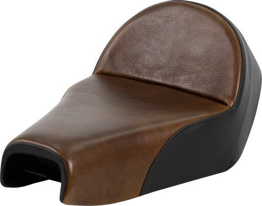 SADDLEMEN Lariat Solo Seat - Distressed Leather - 4.5 Gal Tank - Xl 04-22 - 08040787