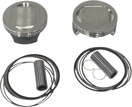 Piston Kit - Dished - For 117" Monster Big Bore Cylinder Kit - Twin Cam