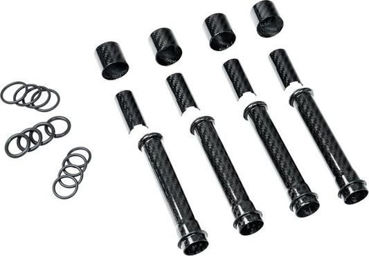 SLYFOX Pushrod Covers - Carbon Fiber - M8 - 09280123