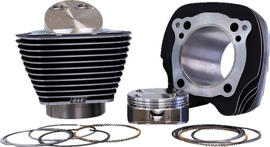 136" Big Bore Cylinder Kit - Black - M8