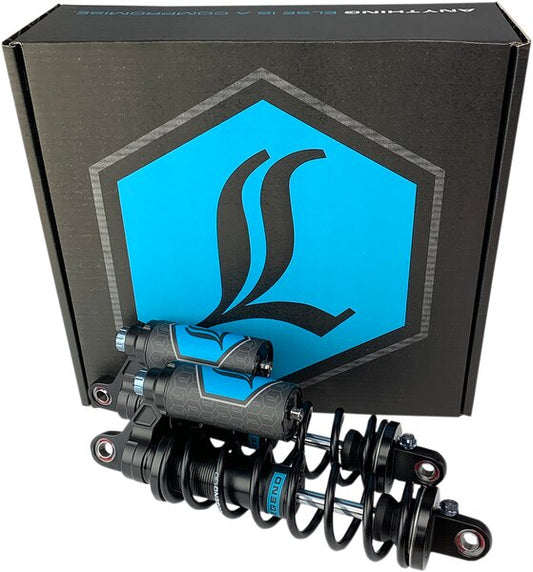 LEGEND SUSPENSION Revo Arc Piggyback Shocks - 13Inch - Standard - Clear - 99-17 Dyna - 13101938