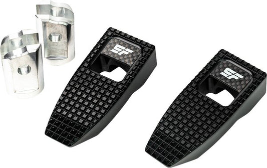 SLYFOX Speed Pegs - Black Anodized - Rear - 16202527