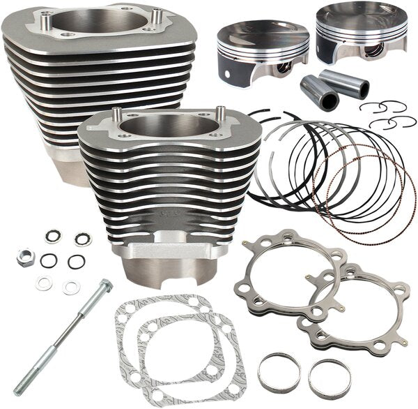 117" Big Bore Cylinder Kit - Stone Gray - Twin Cam