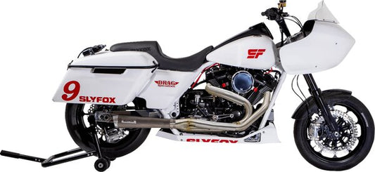 SLYFOX 2-Into-1 Full Exhaust System - Stainless Steel - 18002628