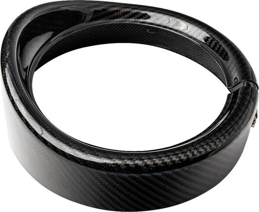 SLYFOX Headlight Trim W/ Visor - 7" - Matte - 20012734