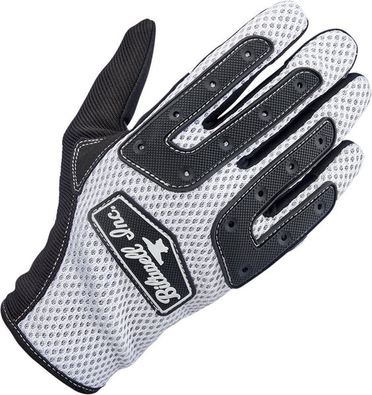 BILTWELL Anza Gloves - White - Large
