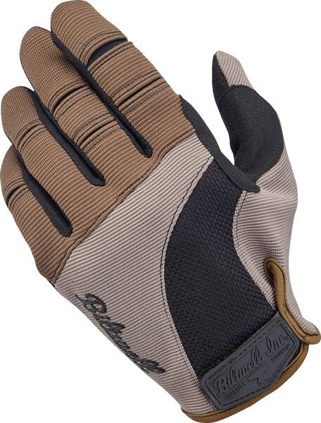 BILTWELL Moto Gloves - Coyote/Black - Small