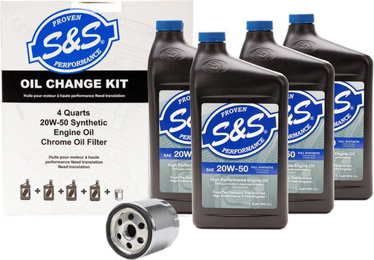 KIT S&S OIL CHANGE TWNCAM