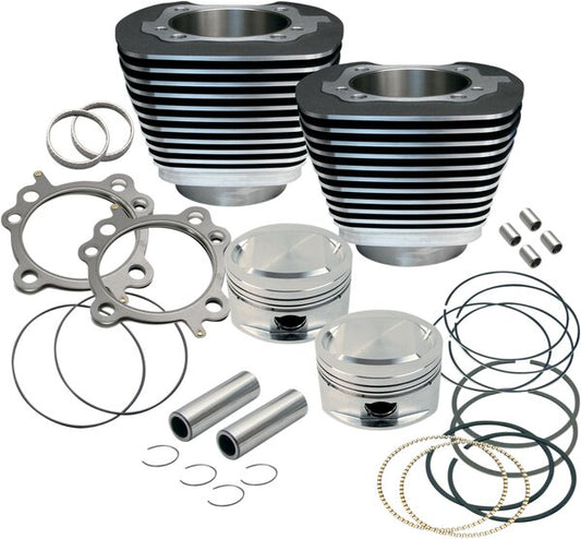 95" Big Bore Cylinder Kit - Wrinkle Black - Twin Cam