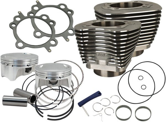 4" Big Bore Bolt-In Sidewinder® Cylinder Kit - 110" - Black
