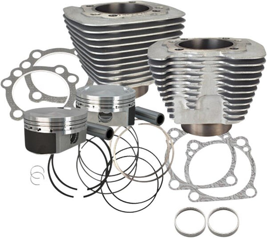 Cylinder Kit - 1200 cc Conversion - 10.3:1 Compression Ratio - Silver - XL
