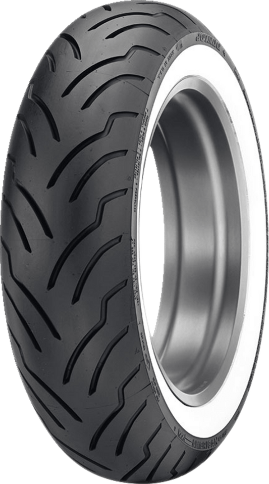 DUNLOP American Elite Tire - Tire - American Elite - Rear - 180/65B16 - Wide Whitewall - 81H