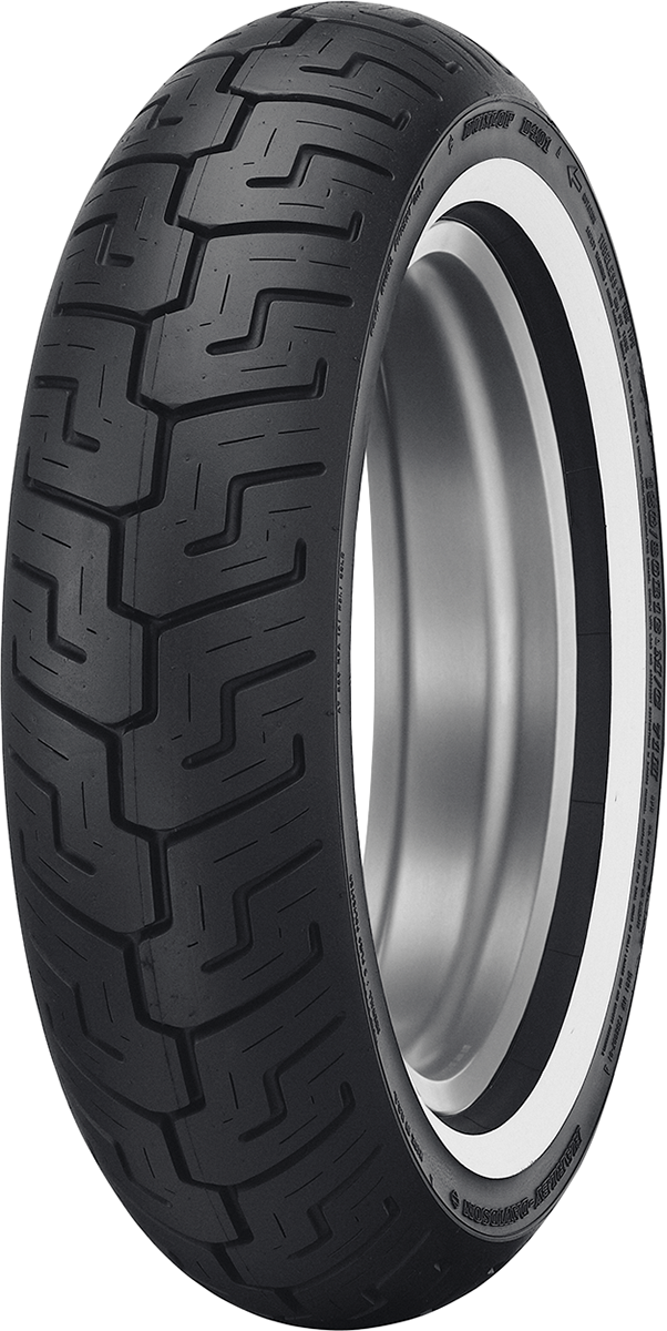 DUNLOP D401 Tire - Tire - D401 - Rear - 150/80B16 - Medium Whitewall - 71H