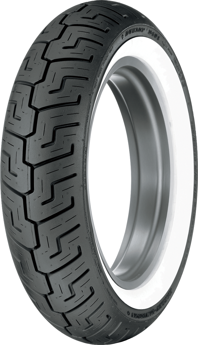 DUNLOP D401 Tire - Tire - D401 - Rear - 150/80B16 - Wide Whitewall - 71H