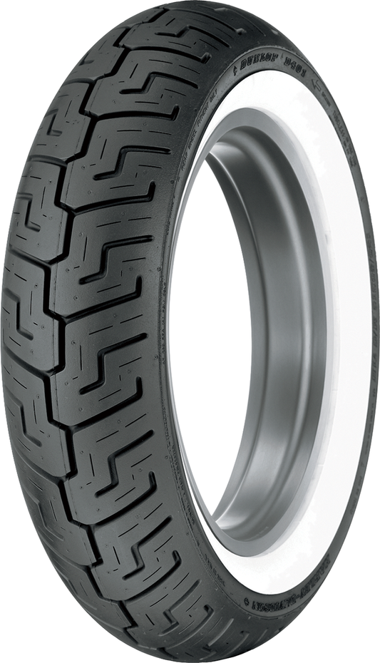 DUNLOP D401 Tire - Tire - D401 - Rear - 150/80B16 - Wide Whitewall - 71H