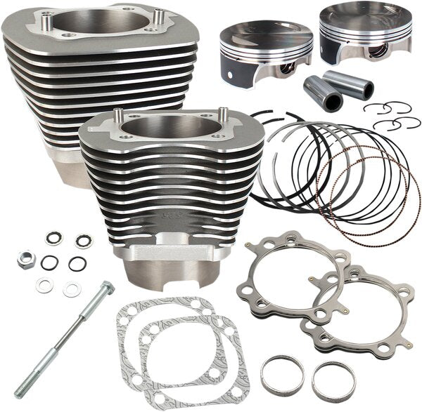 124" Big Bore Cylinder Kit - Stone Gray - Twin Cam