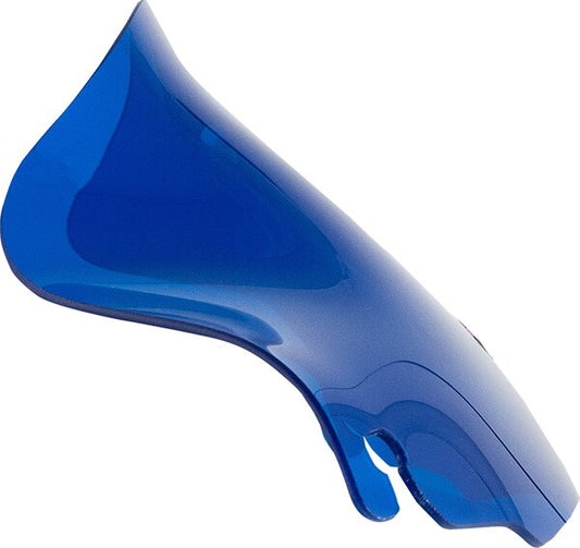Kolor Flare™ Windshield - 6-1/2" - Blue - FLH