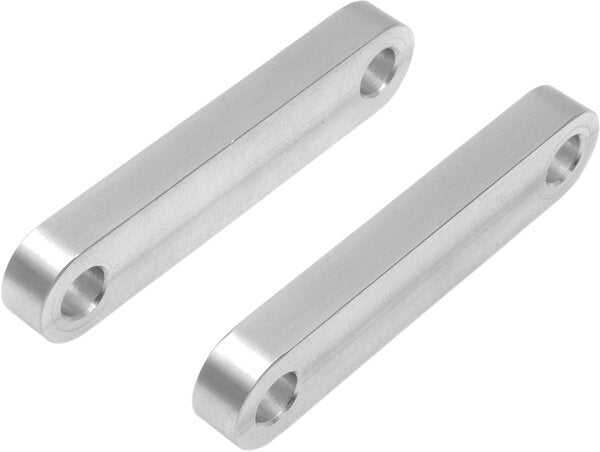 Hugger Front Fender Mounting Blocks - For 16"/18" Wheels - Chrome